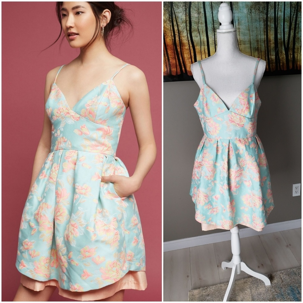 Floral Spaghetti Strap Dress